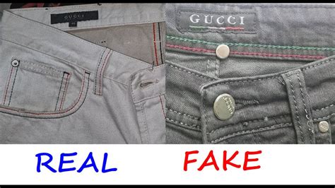 how to spot fake gucci jeans|gucci jeans counterfeit.